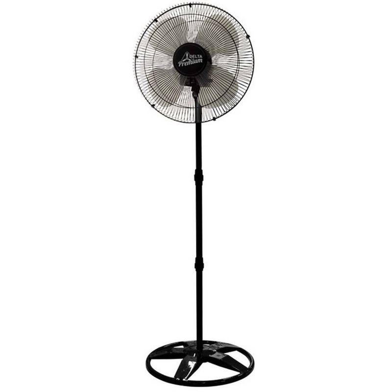 19185 - Ventilador Oscilante Coluna Premium 50cm Bivolt Preto - VENTI-DELTA