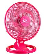 24942 - Ventilador Oscilante para Mesa e Parede 50cm Rosa Bivolt - VENTI-DELTA
