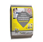 27734 - Rejunte para Porcelanatos Cinza Platina 5Kg - QUARTZOLIT