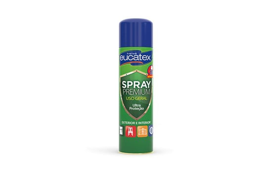 27804 - Tinta Spray Premium Multiuso Verniz Brilhante 400ml - EUCATEX