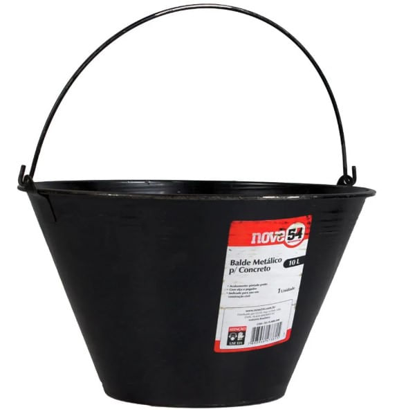 28936 - Balde Metálico para Concreto 10L - VONDER