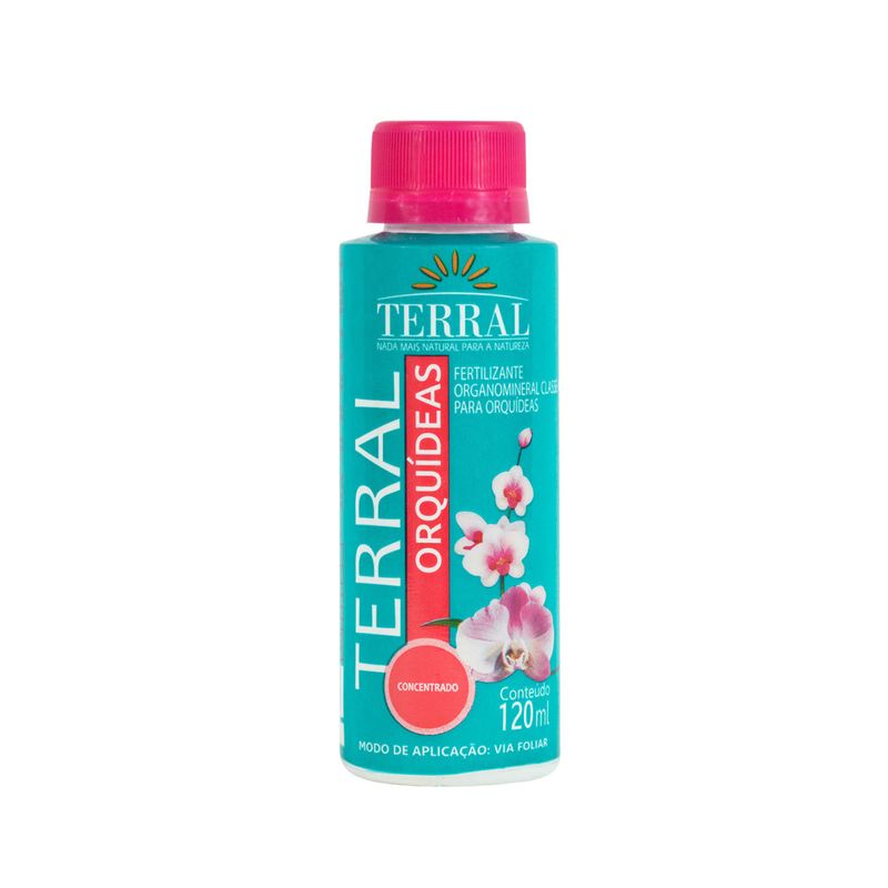 29063 - Fertilizante Orquídeas Concentrado 120ml - TERRAL