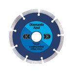 11785 - Disco Segmentado Seco/Úmido 105x20mm - DIAMANTE AZUL