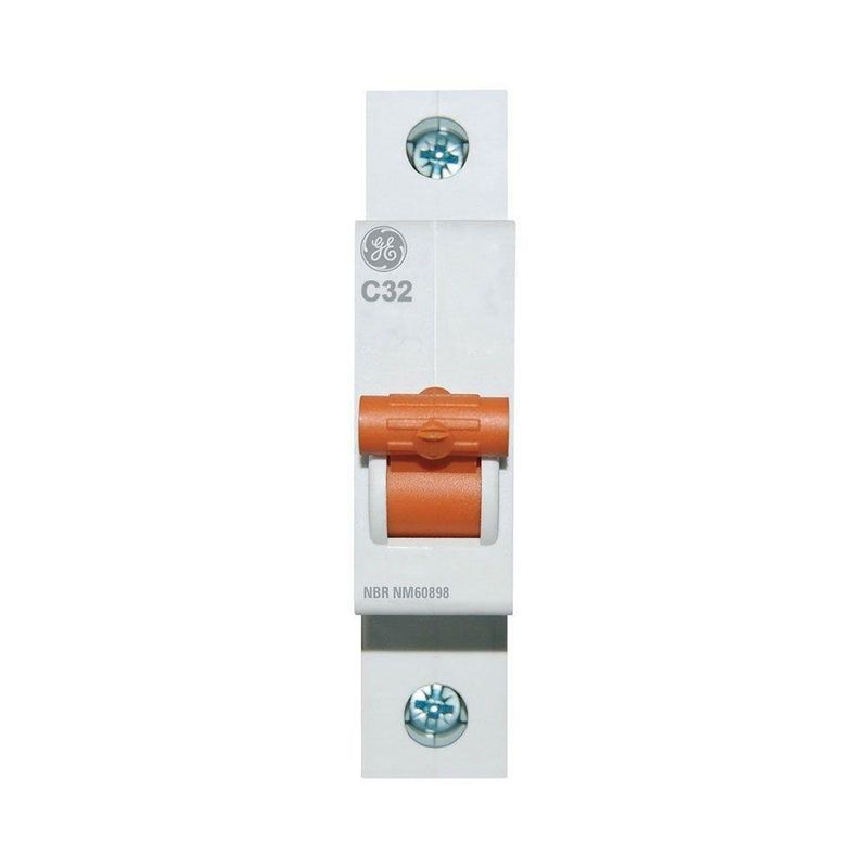 17292 - Disjuntor Branco Din Monopolar 32A - GE
