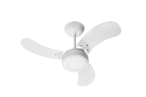 28040 - Ventilador de Teto New Led Colors Branco Bivolt - VENTI-DELTA