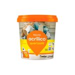 RejunteAcrilicoCinzaPlatina1KgQUARTZOLIT