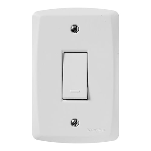 Conjunto4x21InterruptorSimples10A250VLux2TRAMONTINA
