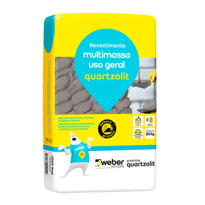 ArgamassaMultimassaUsoGeral20KgQUARTZOLIT
