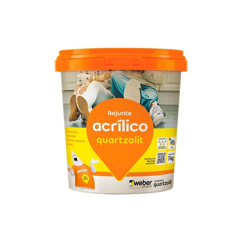 RejunteAcrilicoCinzaOutono1KgQUARTZOLIT