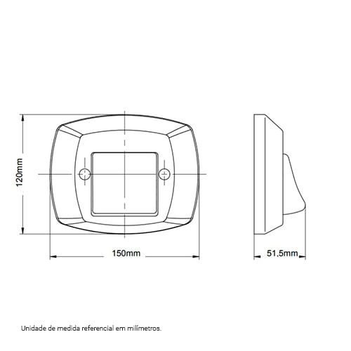 AcabamentoparaValvuladeDescarga114e112BegeBLUKIT