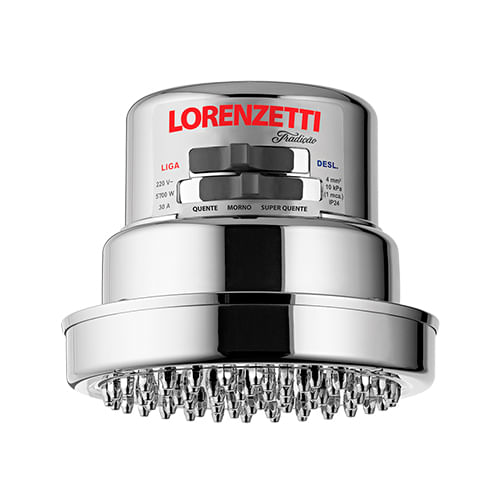ChuveiroMultitemperaturaTradicao220V5700WLORENZETTI