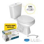 KitBaciacomCaixaAcoplada36LeAssentoAcessoriosparaInstalacaoAspenBrancoKP75017DECA