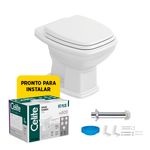 KitBaciaConvencionaleAssentoAcessoriosparaInstalacaoFitFlusBrancoCELITE