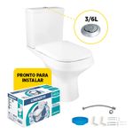 KitBaciacomCaixaAcoplada36LeAssentoAcessoriosparaInstalacaoLikeBrancoLORENZETTI