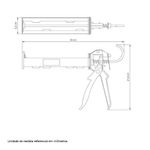 PistolaAplicaveldeSilicone43199002TRAMONTINA