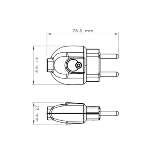 PlugueMacho2P20A250VTRAMONTINA