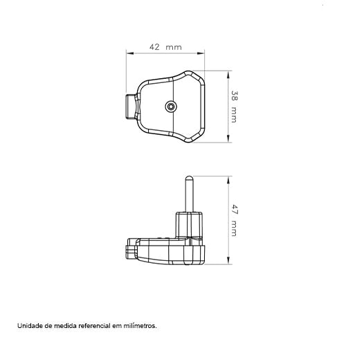PlugueAngular2P10A250VTRAMONTINA