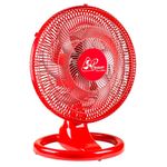 VentiladorOscilanteparaMesaParededePlasticoBivoltVermelho50cmVENTIDELTA
