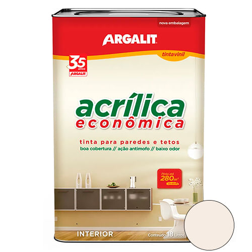 TintaAcrilicaEconomicaGelo18LARGALIT