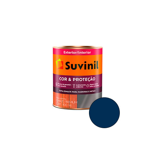 TintaEsmalteSinteticoCoreProtecaoAzulDelReyBrilhante900mlSUVINIL