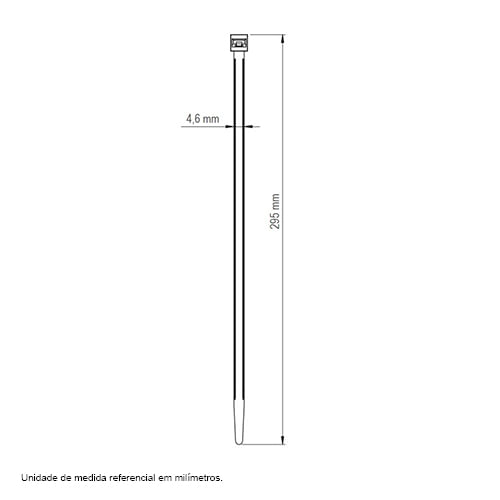 AbracadeiraNylon295mmx46mmPreta30UnidadesTRAMONTINA