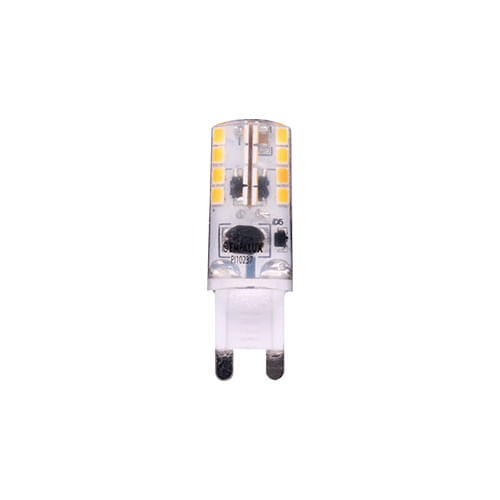 LampadaPINLEDG9Amarela127V25WEMPALUX