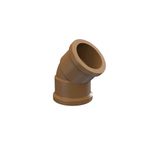 Joelho45Soldavel60mmMarromTIGRE