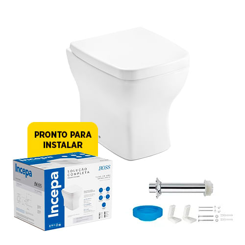 KitBaciaConvencionaleAssentoAcessoriosparaInstalacaoBossBrancaCELITE