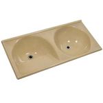 TanqueDuploPremiumMarmofibra120x60cmMarromImperialDECORALITA