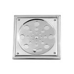 GrelhacomCaixilhoemInoxCromada43010x10cmMETALPLAS