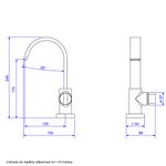 TorneiradeMesaparaLavatorioBicaAltaPolo1198C33CromadaDECA