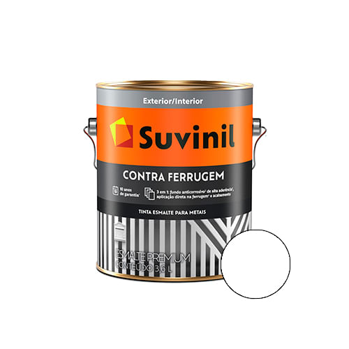 TintaEsmalteBrilhanteContraFerrugem36LitrosBrancoSUVINIL