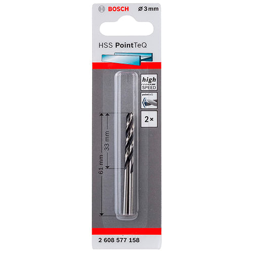 BrocaAcoRapidoPointeq3mm2unidadesBOSCH