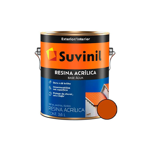 ResinaAcrilicaBaseAguaCeramicaTelha36LSUVINIL