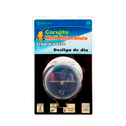 ReleFotocelulaCorujitoQUALITRONIX