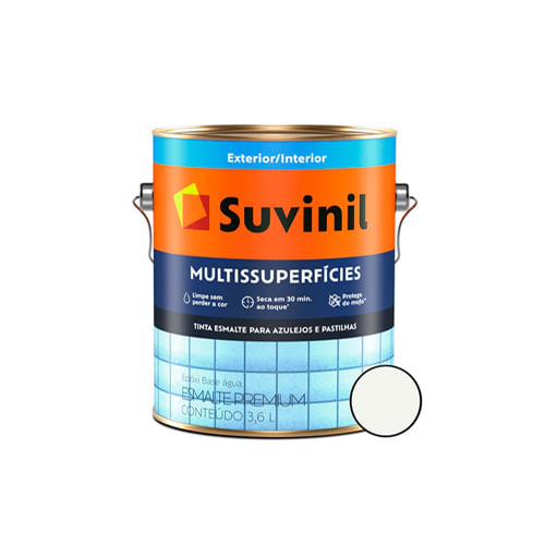 TintaEsmalteAcetinadoEpoxiMultisuperficies36LBrancoSUVINIL