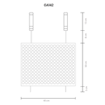 GrelhaMoeda40x50cmEstanhadaGauchoGrill–GRILAZER