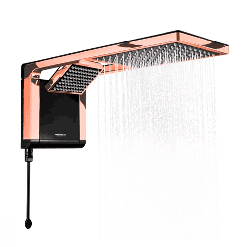 ChuveiroAcquaDuoUltraPretoRoseGold127V5500WLORENZETTI
