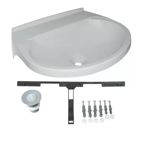 LavatoriodePlasticoLV350x40cmBrancoASTRA
