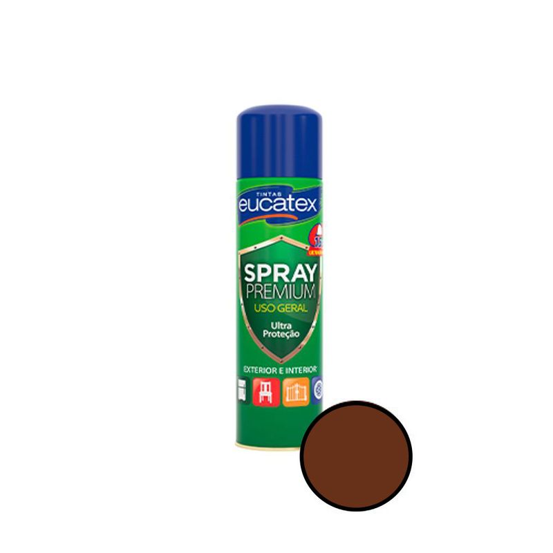 TintaSprayMultiusoTabaco400mlEUCATEX