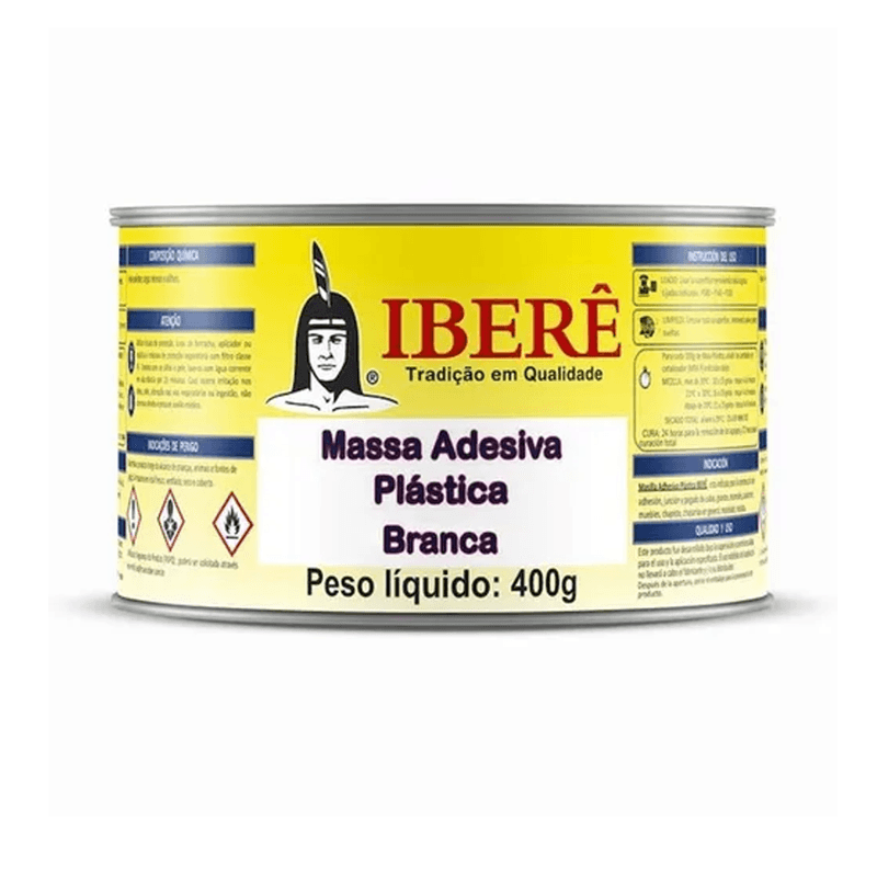 MassaPlasticaBranca400gIBERE