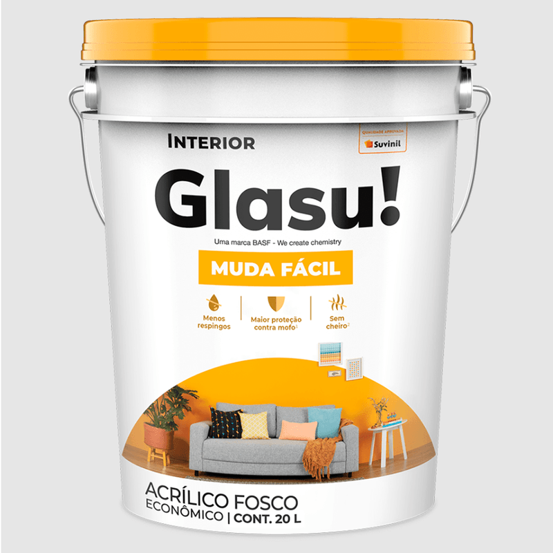 TintaGlasuMudaFacilAcrilicoEconomicoPessegoFosco20LGLASURIT