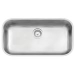 CubadeAcoInox304RetangularAcetinada56x34x17comValvulaTRAMONTINA