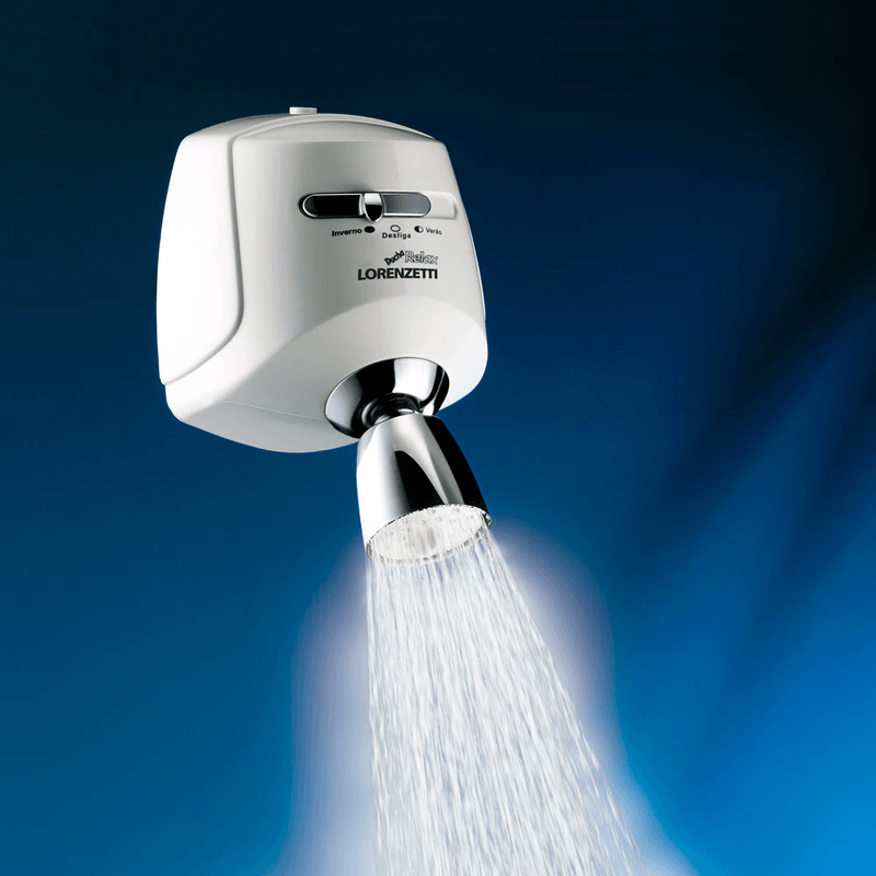 ChuveiroMultitemperaturasRelaxBranco127V5500WLORENZETTI