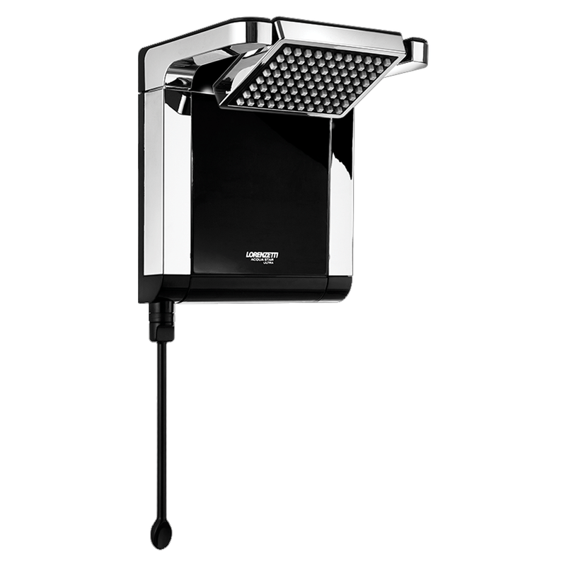ChuveiroEletronicoAcquaStarUltra127V5500WPretoCromadoLORENZETTI
