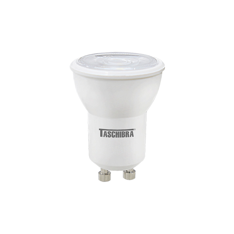 LampadaLEDDicroicaGU10de35WAmarelaMR11BivoltTASCHIBRA