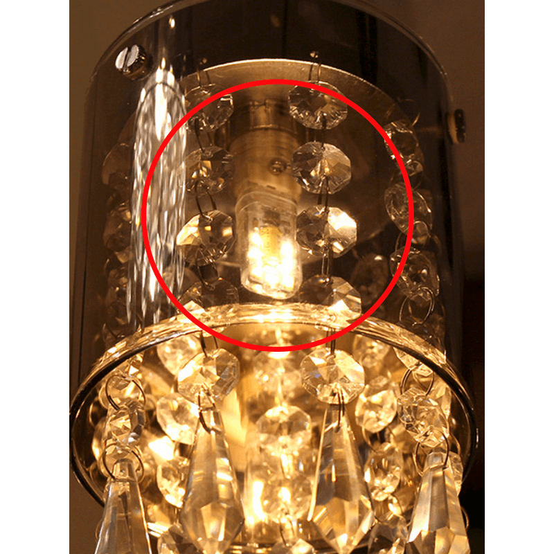 LampadaLEDG9Amarelade2W2200KBivoltTASCHIBRA