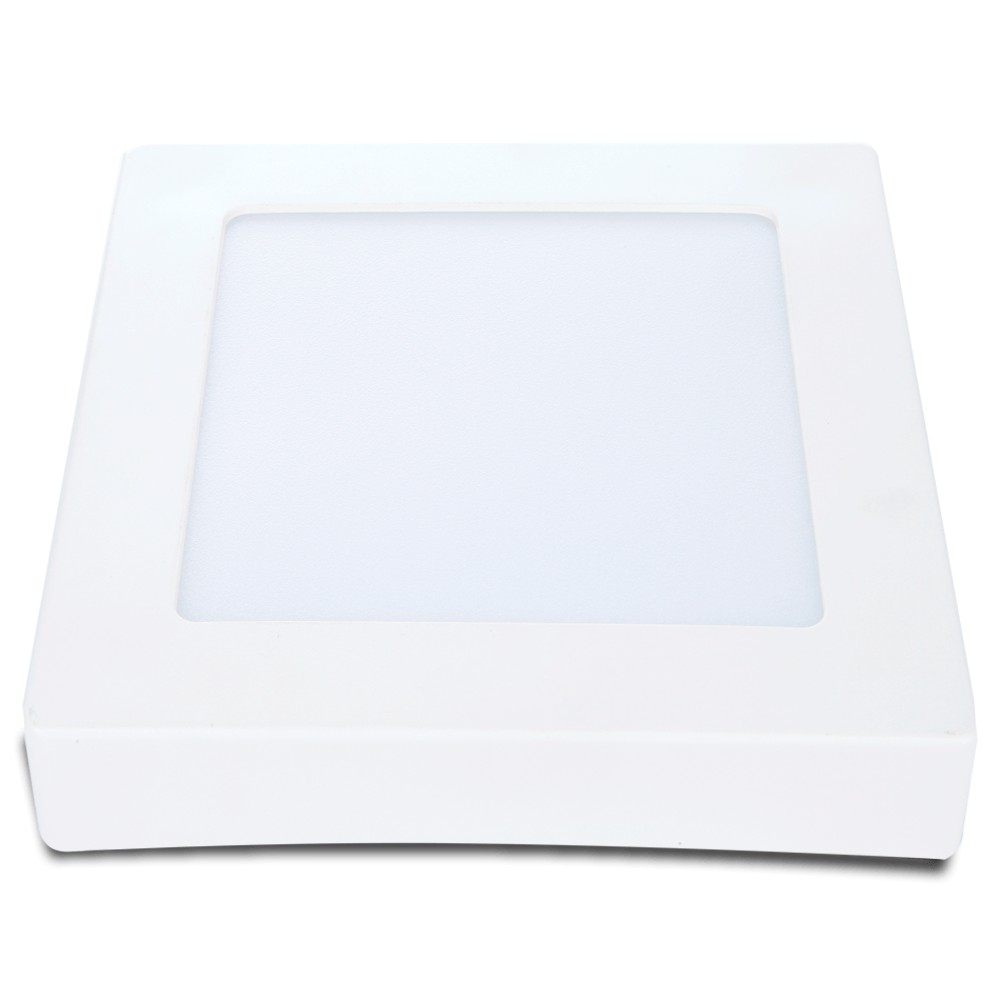 Plafon Led Quadrado 12W 6500K 720LM 17x17 Bivolt Sobrepor Luz Branca - Avant