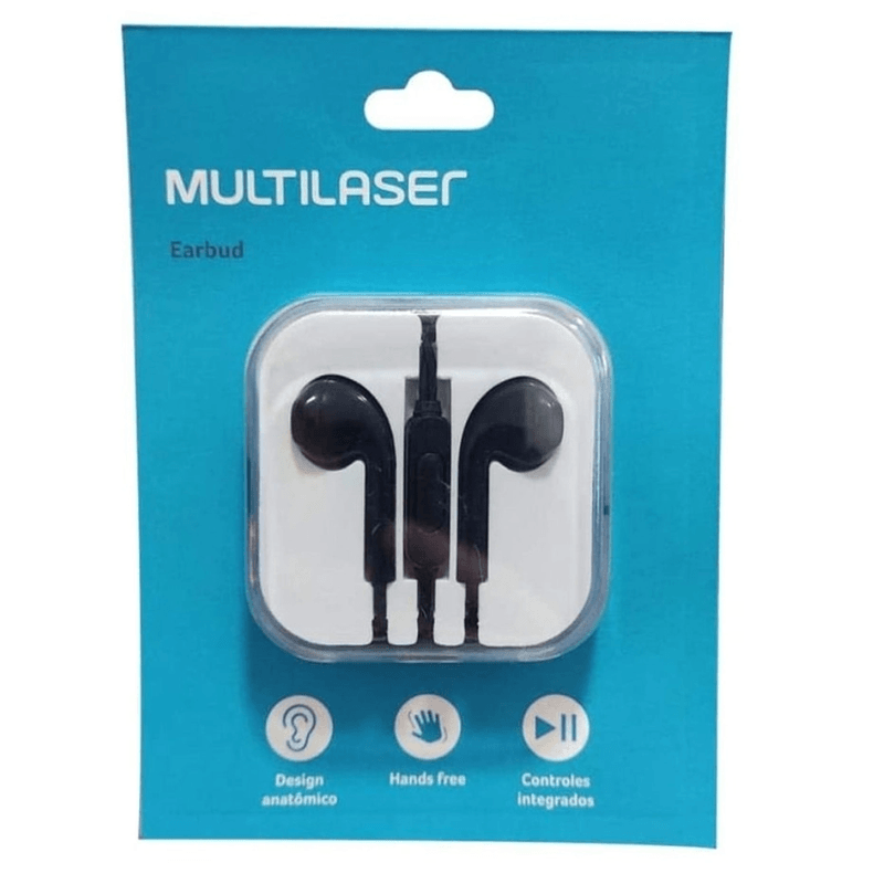 FonedeOuvidoEarbudMULTILASER
