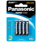 PilhaComumAAA4PalitoHyperC4unPANASONIC